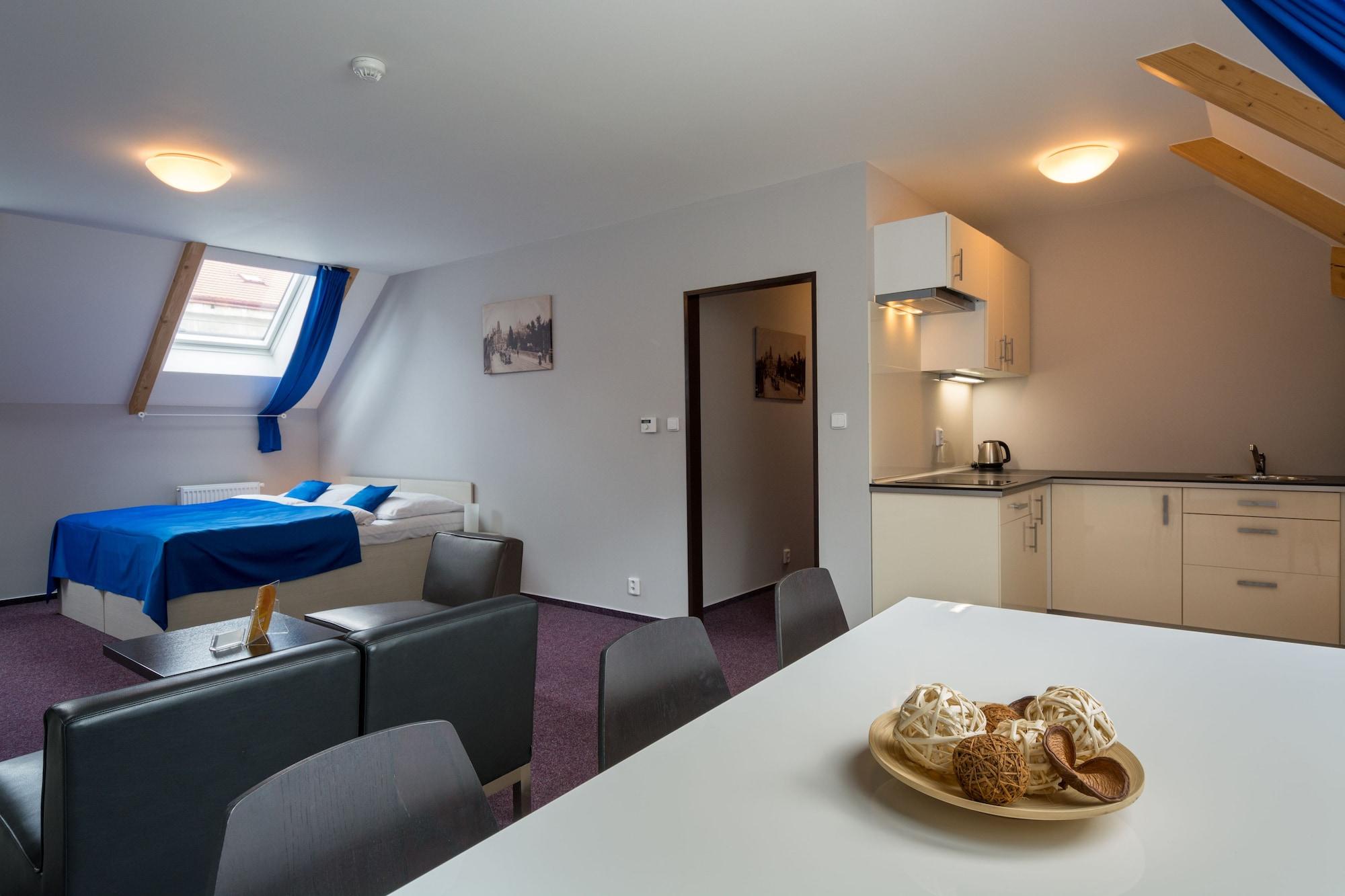 Adeba Hotel Praag Buitenkant foto